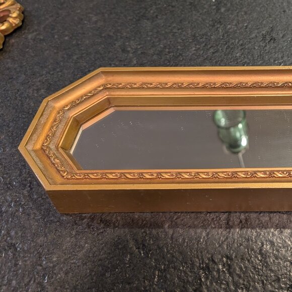 Homco Vintage Hollywood Regency Syroco Accent Mirror 2373 - Picture 2 of 7